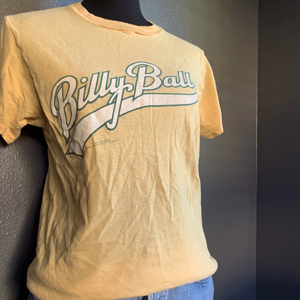 Vintage 1981 Oakland A's Billy Ball T-shirt